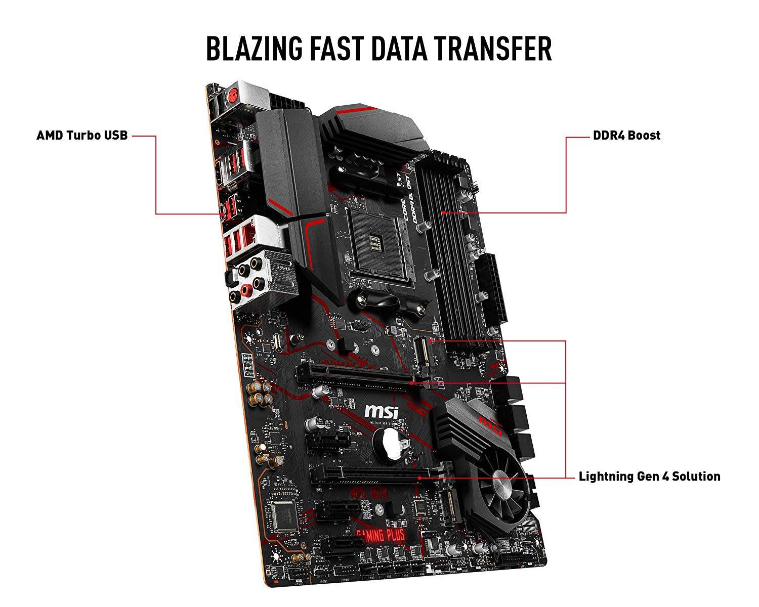 MSI AMDAM4 (MPG X570 Gaming Plus) Motherboard